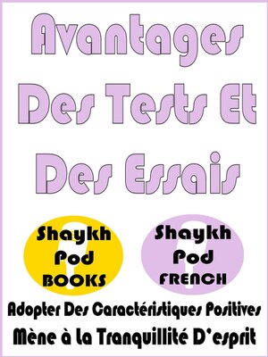 cover image of Avantages Des Tests Et Des Essais